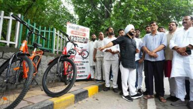 AAP protests after being denied permission to meet the Delhi LG demands Ashish Sood's resignation
