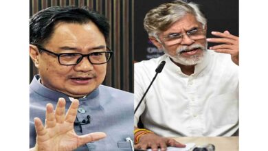 Kiren Rijiju lashes out at Pawan Khera warns of reporting the use of abusive language to CM Himanta