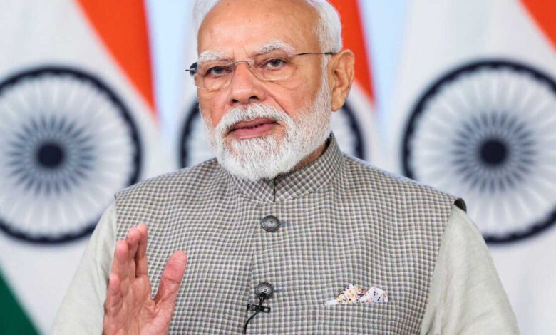 PM Modi statement on National Space Day India space aspirations have soared even higher
