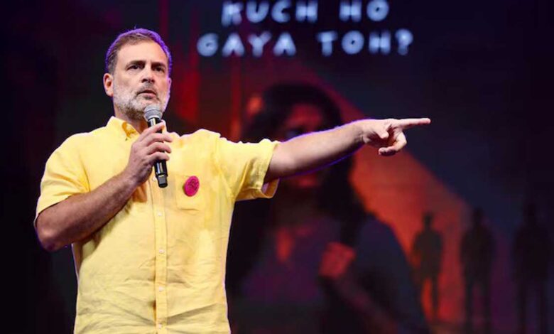 Rahul Gandhi described women as India strength stating that they are the foundation the present and the future of the country