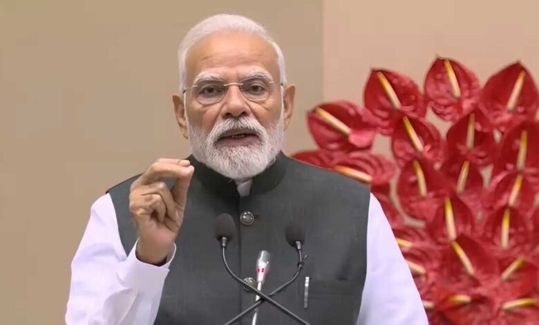 The BJP will outline plans tomorrow for nationwide celebrations marking 25 years of the Modi government