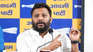 AAP Kuldeep Kumar attacks BJP over rising crime in Delhi