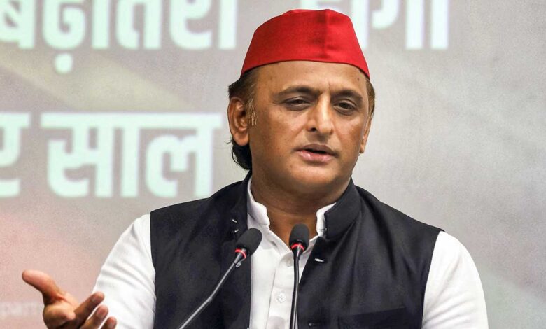 Akhilesh Yadav attacks BJP Stagnant mindset is an enemy of progress