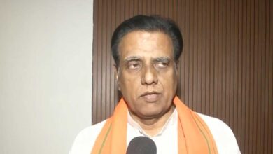 BJP leader NV Subhash hits back at Congress and SP over the CEO appointment controversy.