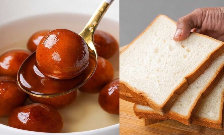 How to make perfect Bread Gulab Jamun at home