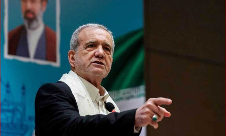 Iran President Pezeshkian calls for unity at Tehran parade