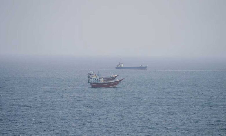 Iran missiles and drones targeted a US contracted ship