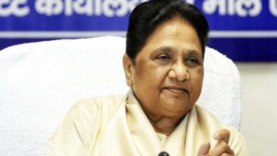 Mayawati expressed displeasure over the demolition of mosques in UP and called for an immediate halt.