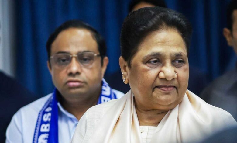 Mayawati targets SP Congress calls BSP the true Ambedkarite party