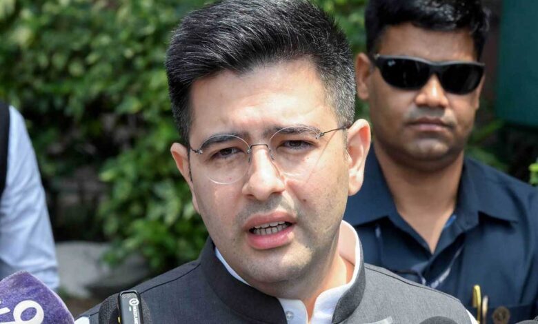 Raghav Chadha name included in the Rajinder Nagar voter list