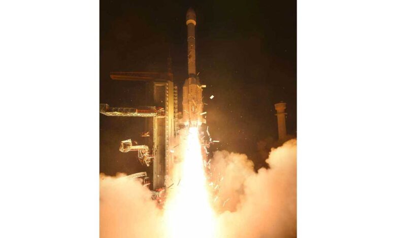 Rajnath Singh said a new chapter has begun in India space journey with the GSLV-F17 launch marking a significant step