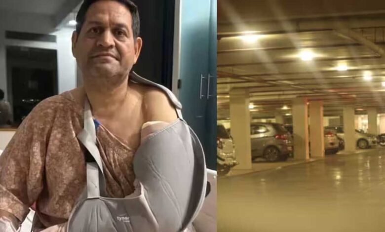 Retired IAF officer attacked on the road after an argument with a parking attendant in Gurugram